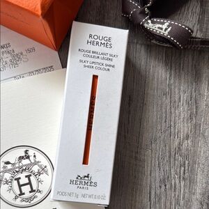 ✨ Hermès Silk Lipstick Shine Sheer 48 Rose Boise (NEW in original pkg w/ bag)